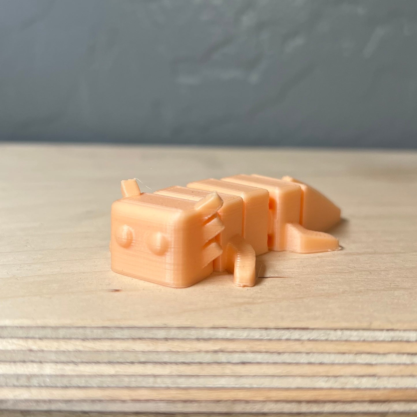 Peach Axolotl 3D