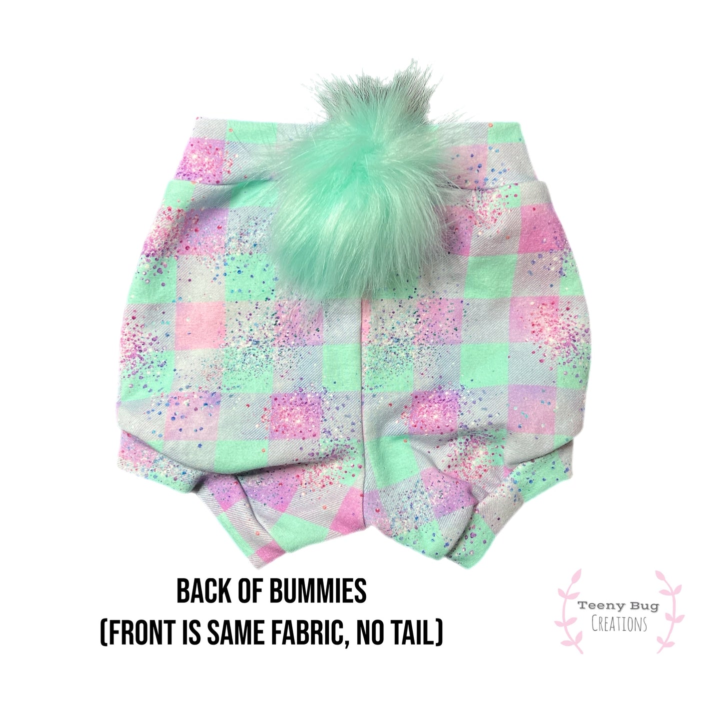 RTS Plaid Bunny Tail Bummies