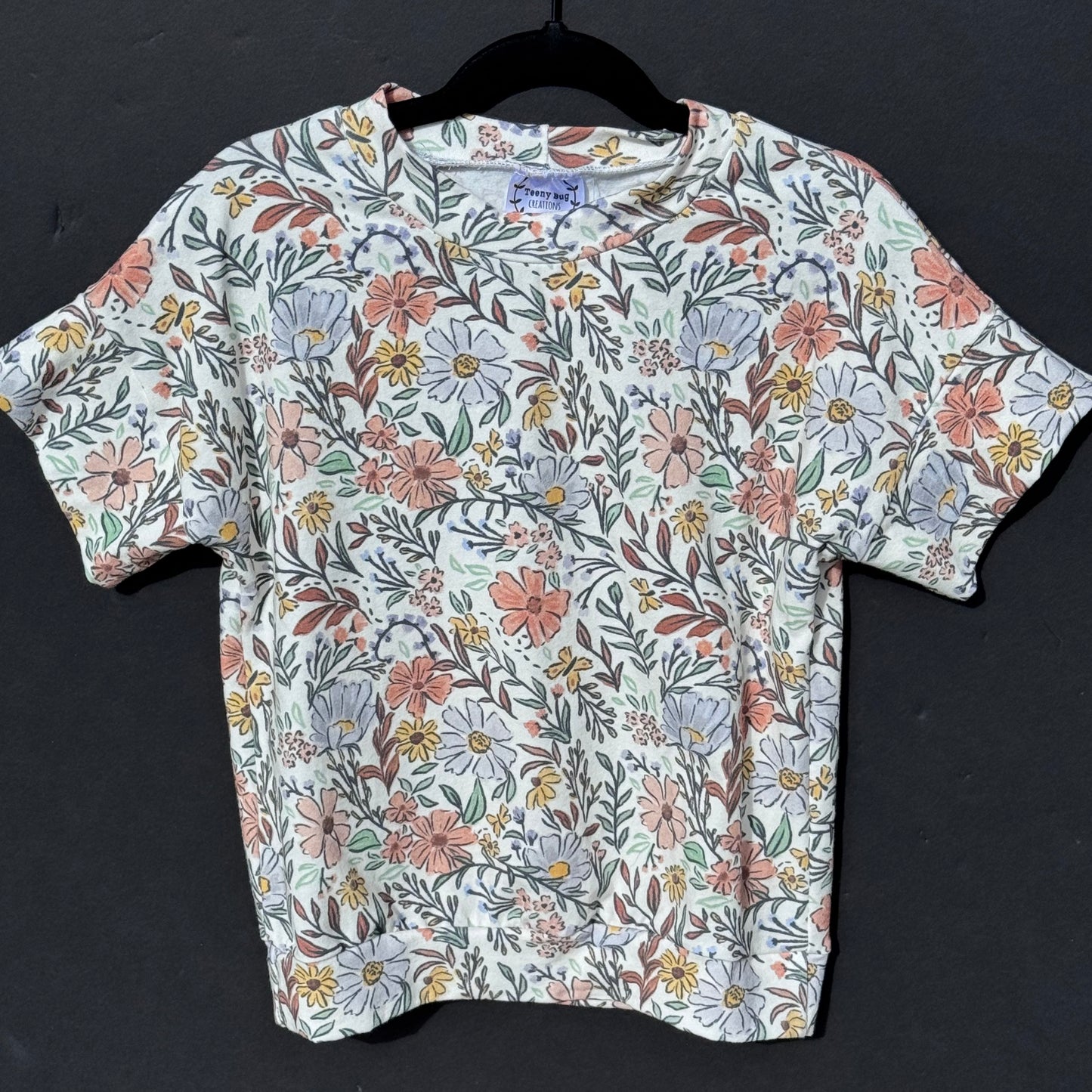 RTS Floral SS Pullover