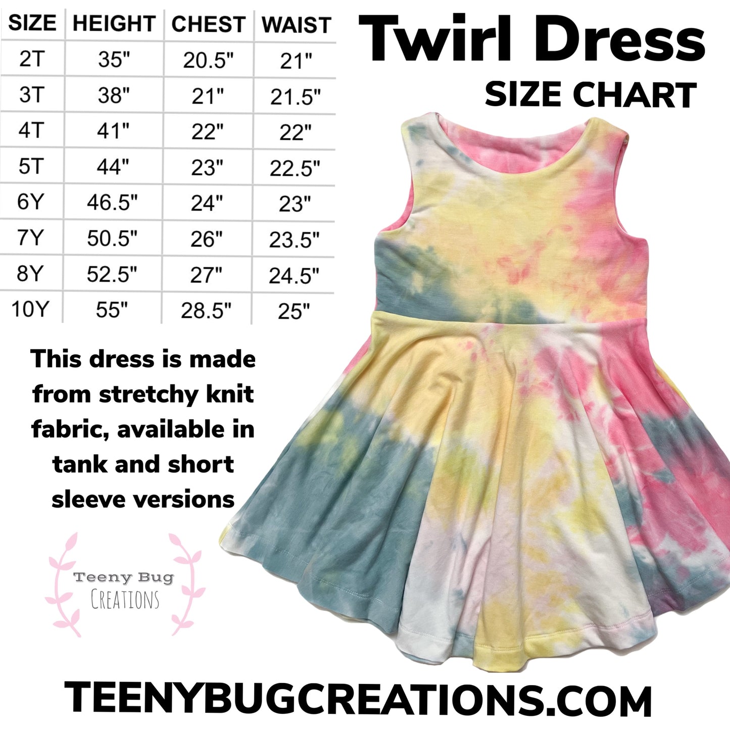 B/W Checker w/ Pink Sparkle Twirl Dress PREORDER