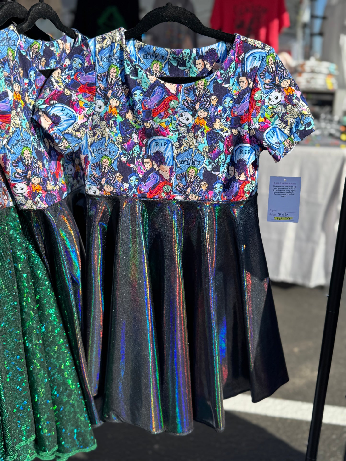 Burton Character (Gray) Twirl Dress