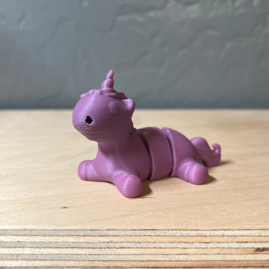 Purple/Pink Unicorn 3D