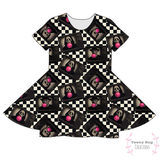 Bubblegum Horror Twirl Dress PREORDER