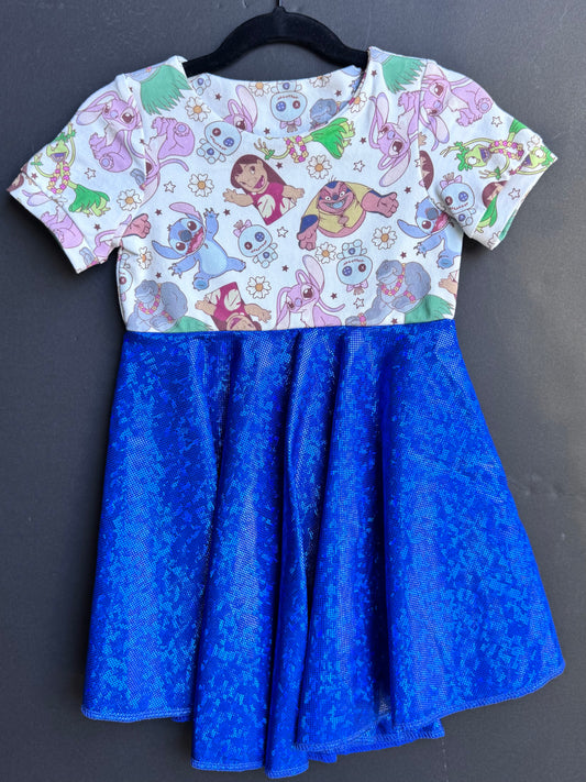 RTS White 626 Twirl Dress