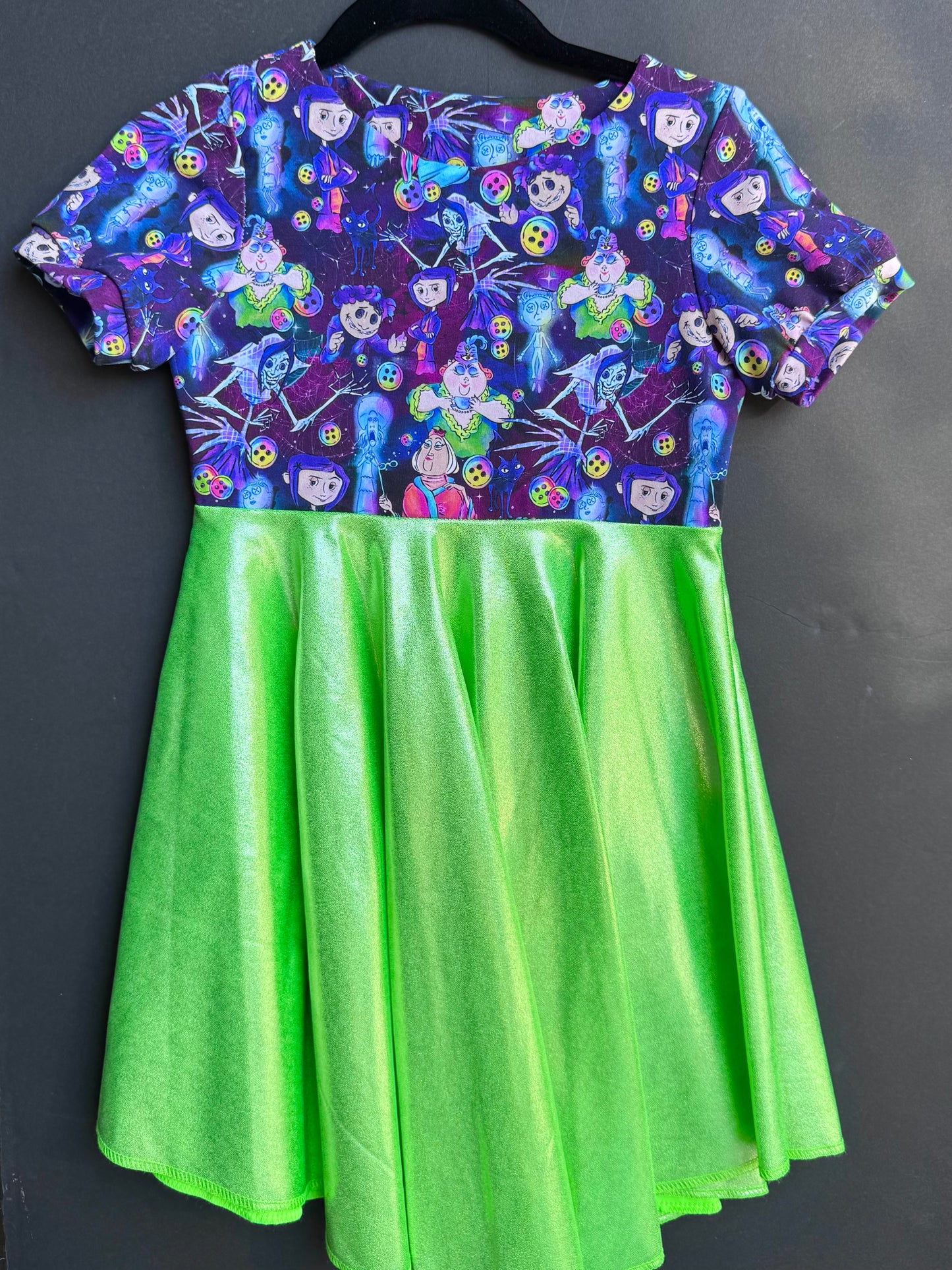 RTS Coraline Green Twirl Dress