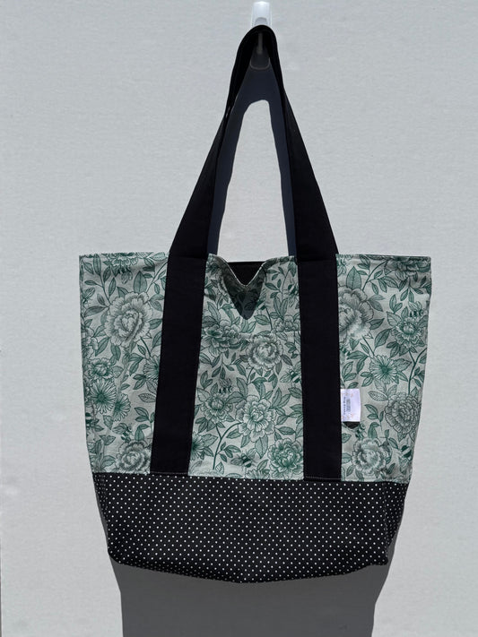 Bees and Flowers Tote Bag