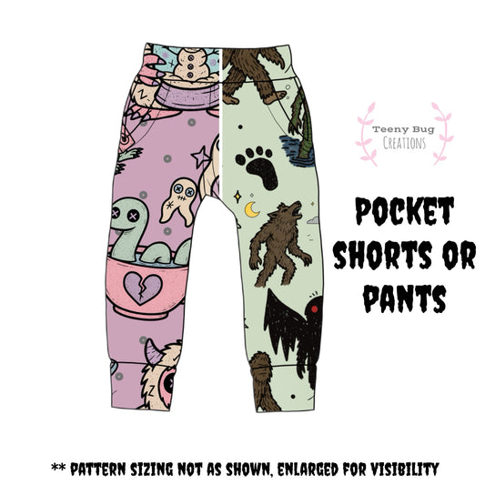 Cryptid Pocket shorts/Pants PREORDER