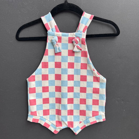 RTS RWB Checker Knotted Overalls