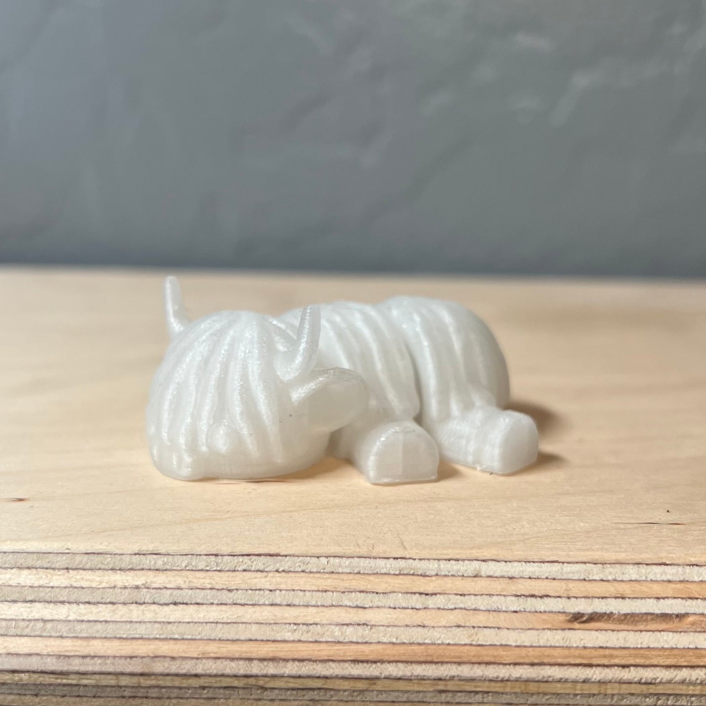 Highland Cow 3D (Glow in the dark)