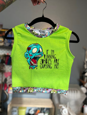 RTS Green Zombie Tank (crop length)