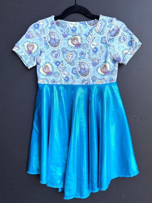 RTS Ice Sisters Twirl Dress