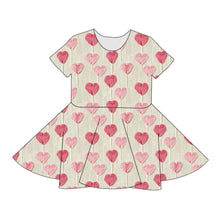 Load image into Gallery viewer, Valentine Preorder PREORDER Peplum/Twirl Dress