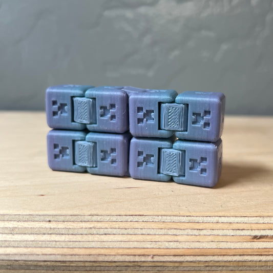 Blue/Purple Fidget 3D