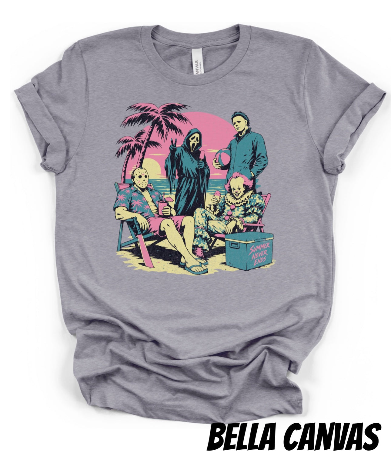 Summer Beach Gang Adult Tee