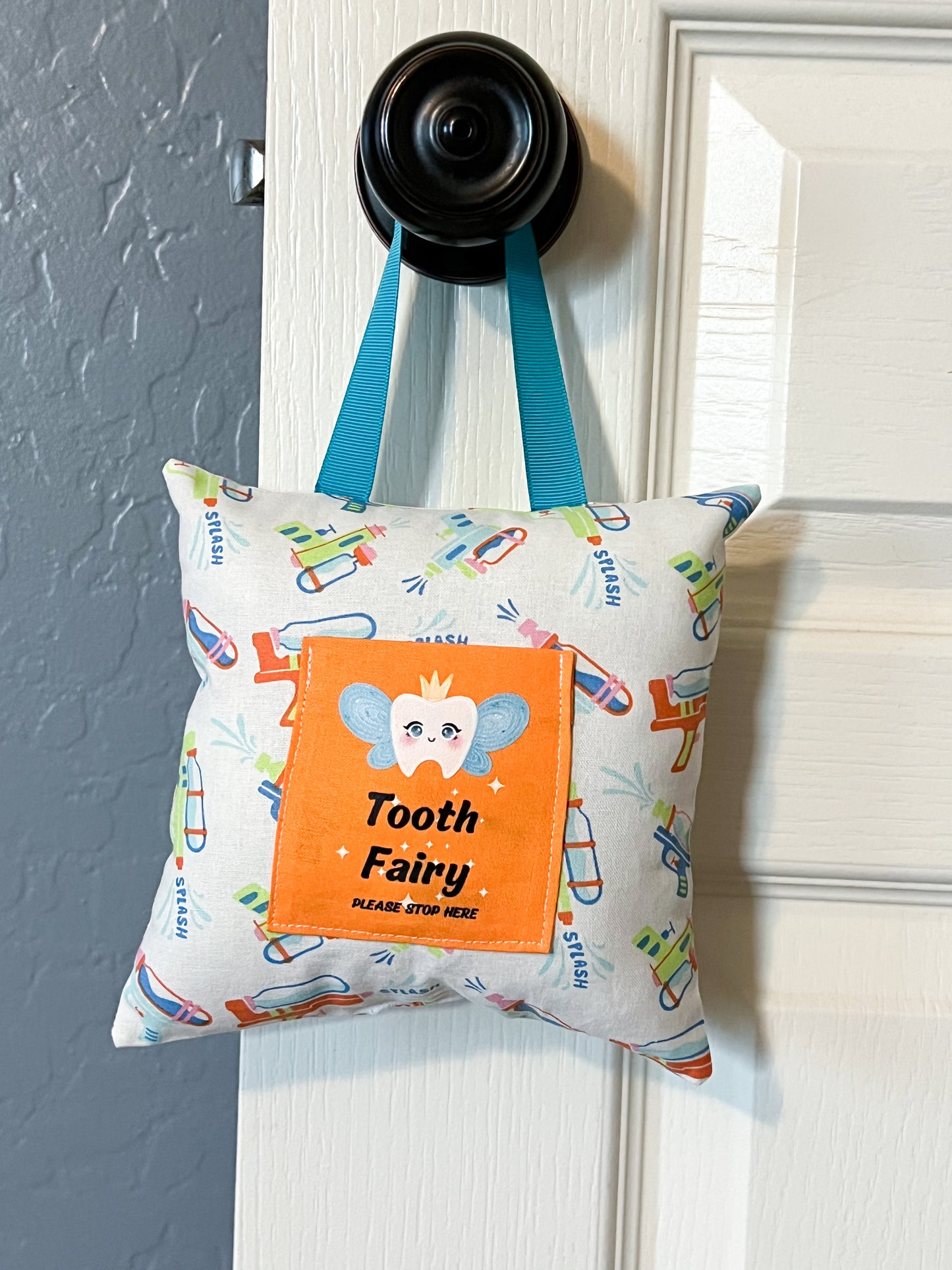 Water Gun Tooth Fairy Pillow