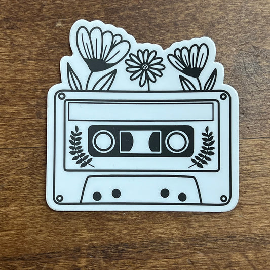 Cassette Sticker
