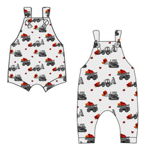 Load image into Gallery viewer, Valentine PREORDER Knotted Overalls