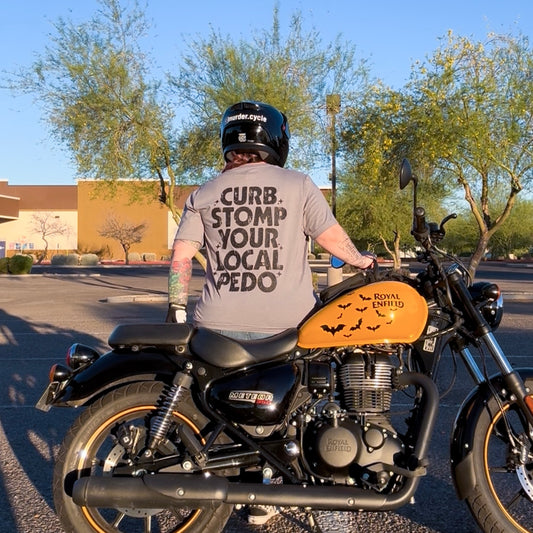 Curb Stomp Pedo Adult Tee
