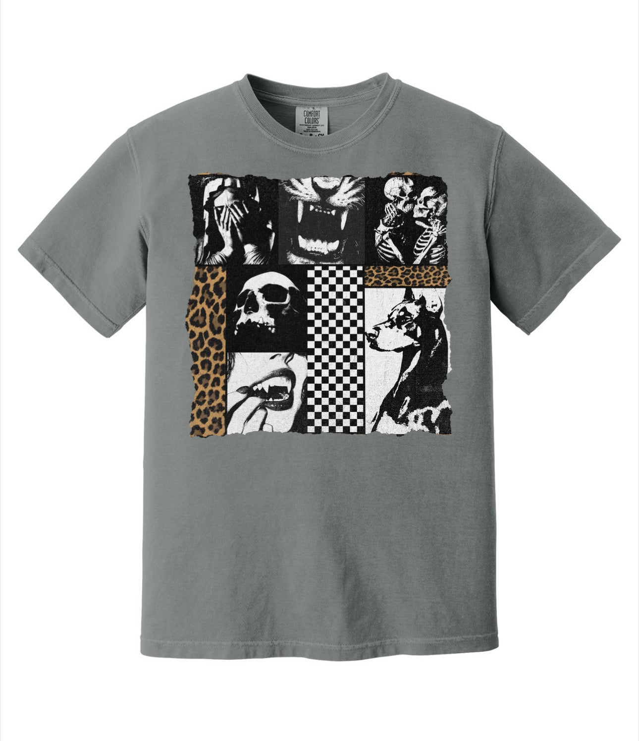 Dark Collage Adult Tee