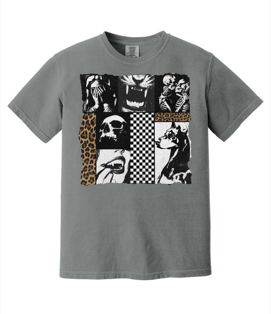 Dark Collage Adult Tee