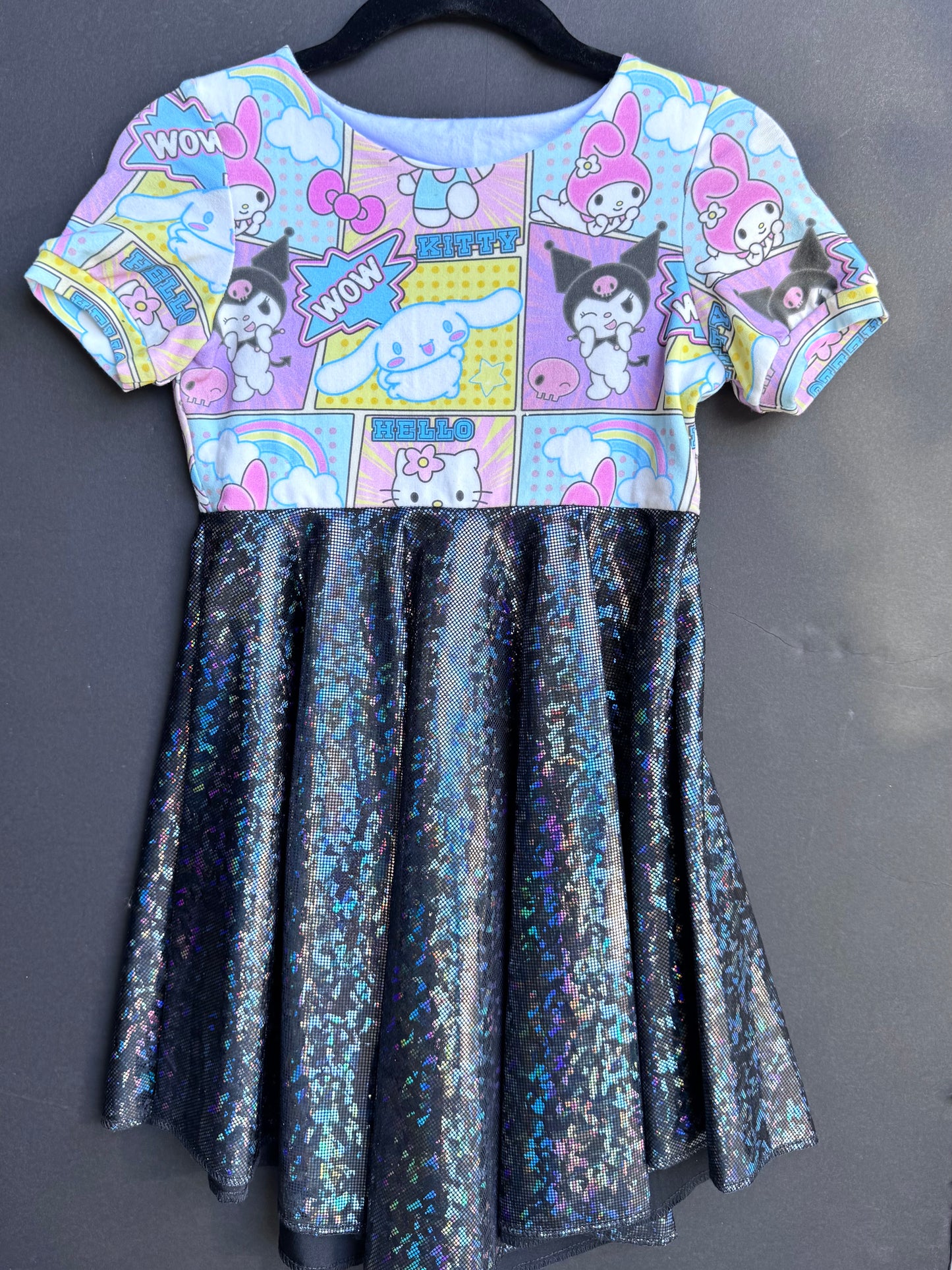 RTS HK Collage Twirl Dress
