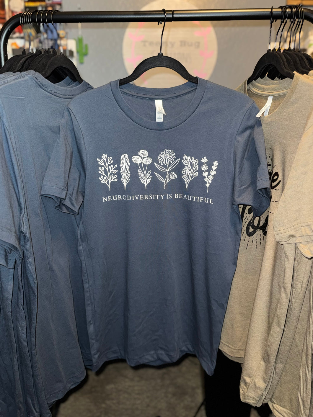 * Neurodiveristy Adult Tee (vintage navy)