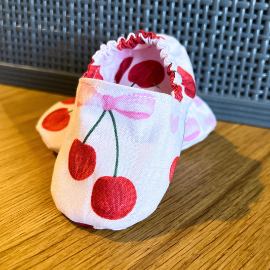 Cherry Crib Shoes
