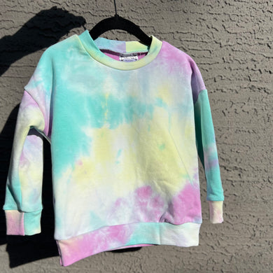 RTS Pastel French Terry Long Sleeve Ringer Tee