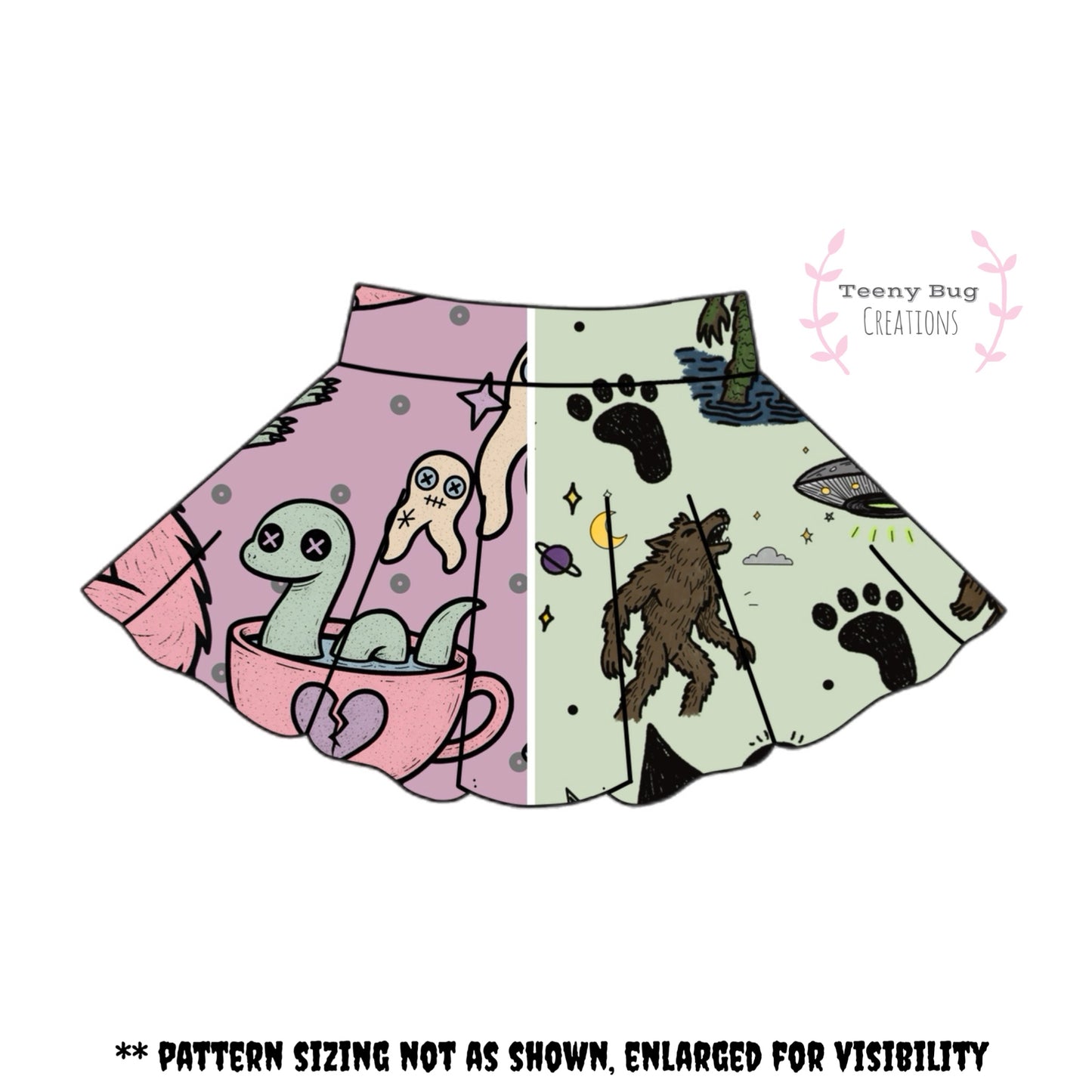 Cryptid Twirl Skirt PREORDER