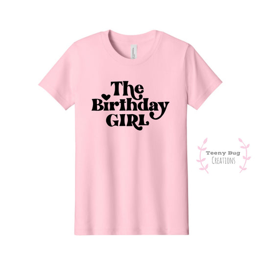RTS Pink Birthday Kid Tee