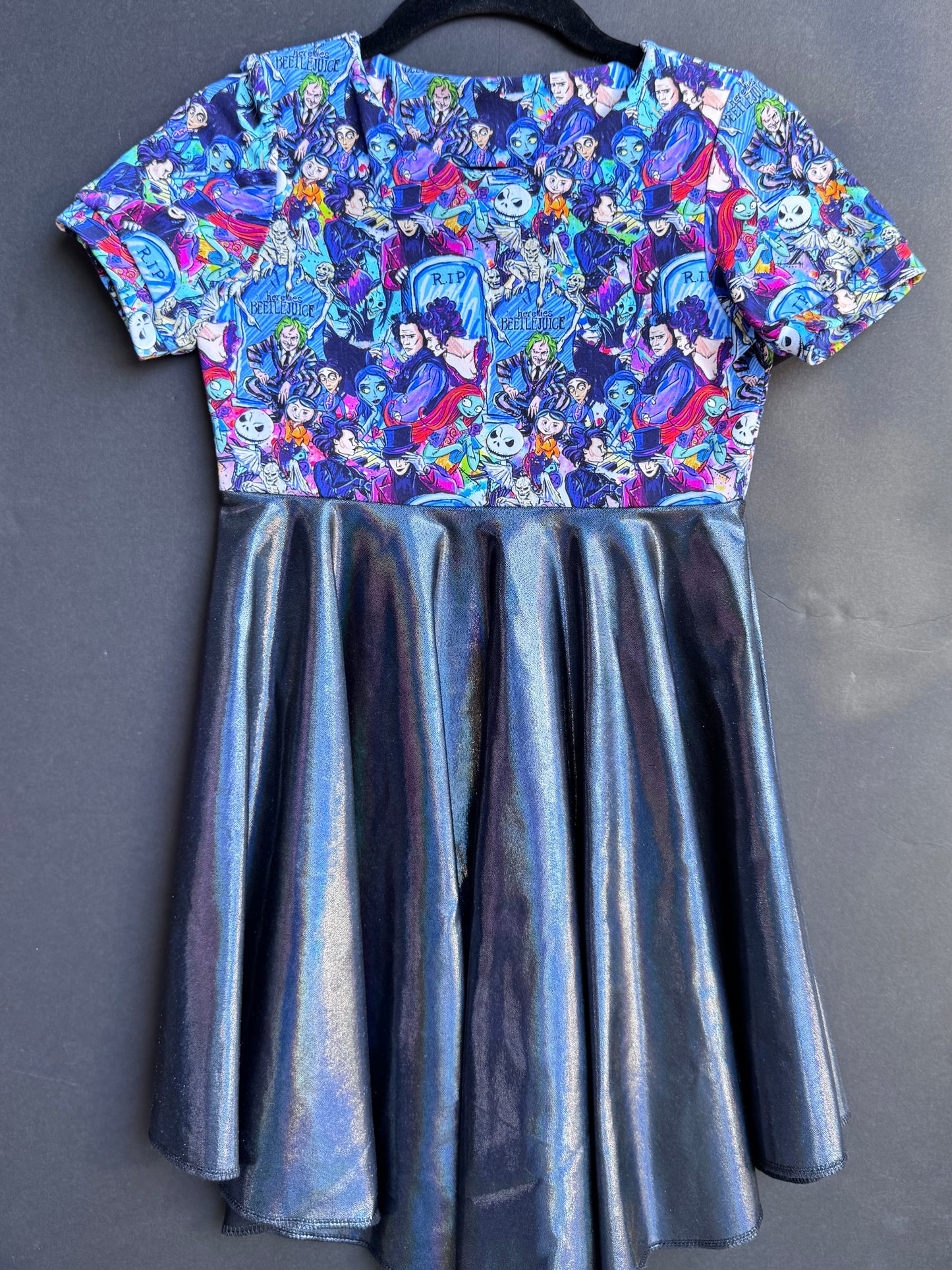 RTS Burton Character (Gray) Twirl Dress