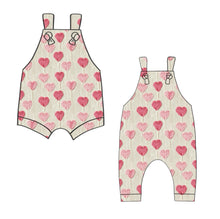 Load image into Gallery viewer, Valentine PREORDER Knotted Overalls