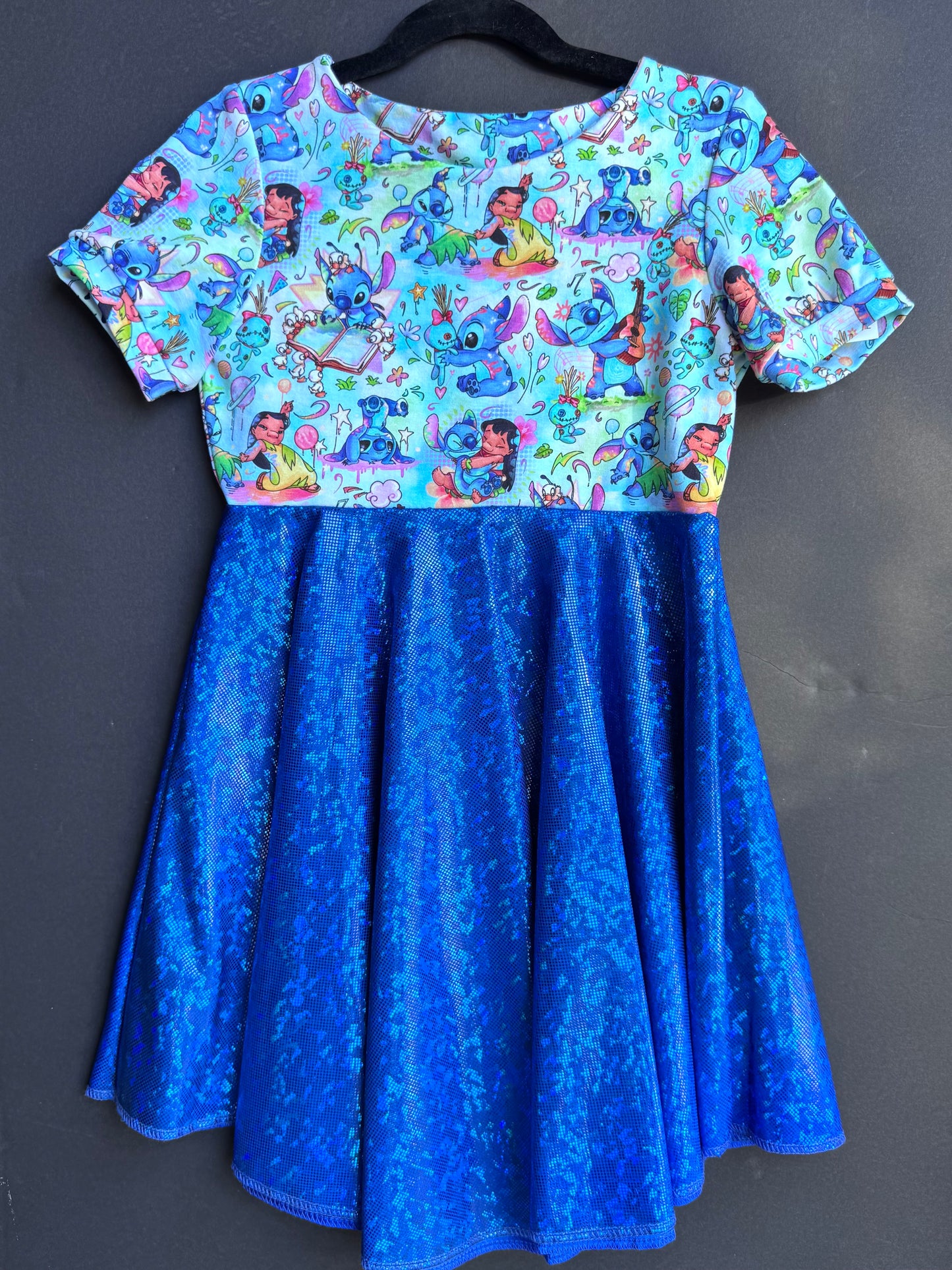 RTS Light Blue 626 Twirl Dress
