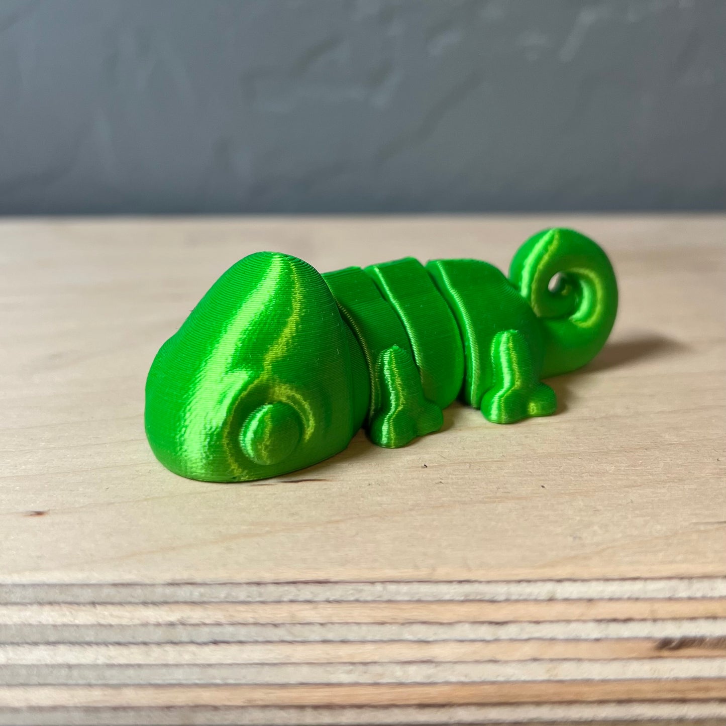 Green Chameleon 3D