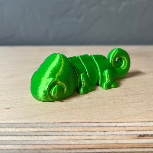 Green Chameleon 3D