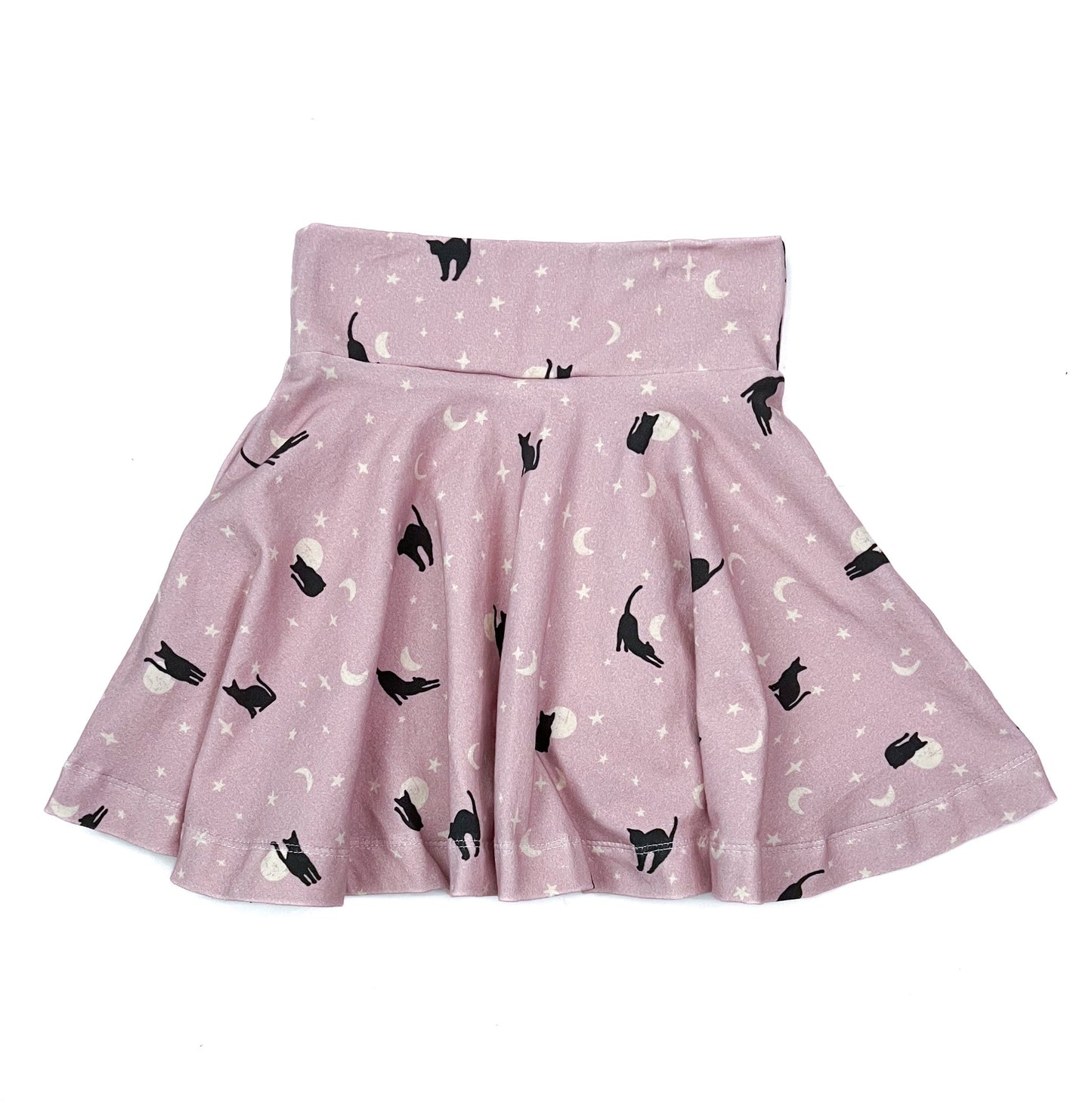 RTS Lavender Cat Twirl Skirt