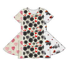 Load image into Gallery viewer, Valentine Preorder PREORDER Peplum/Twirl Dress