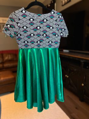 (not so) RTS Skull Scale Twirl Dress