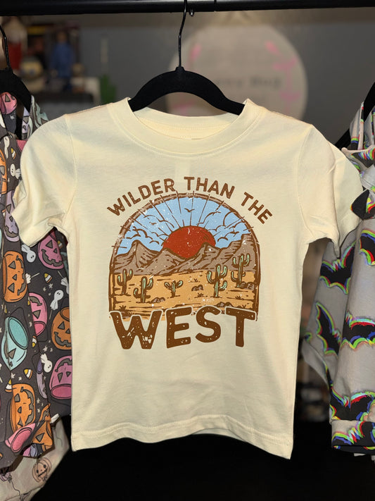 RTS Wilder Than The West Kid Tee