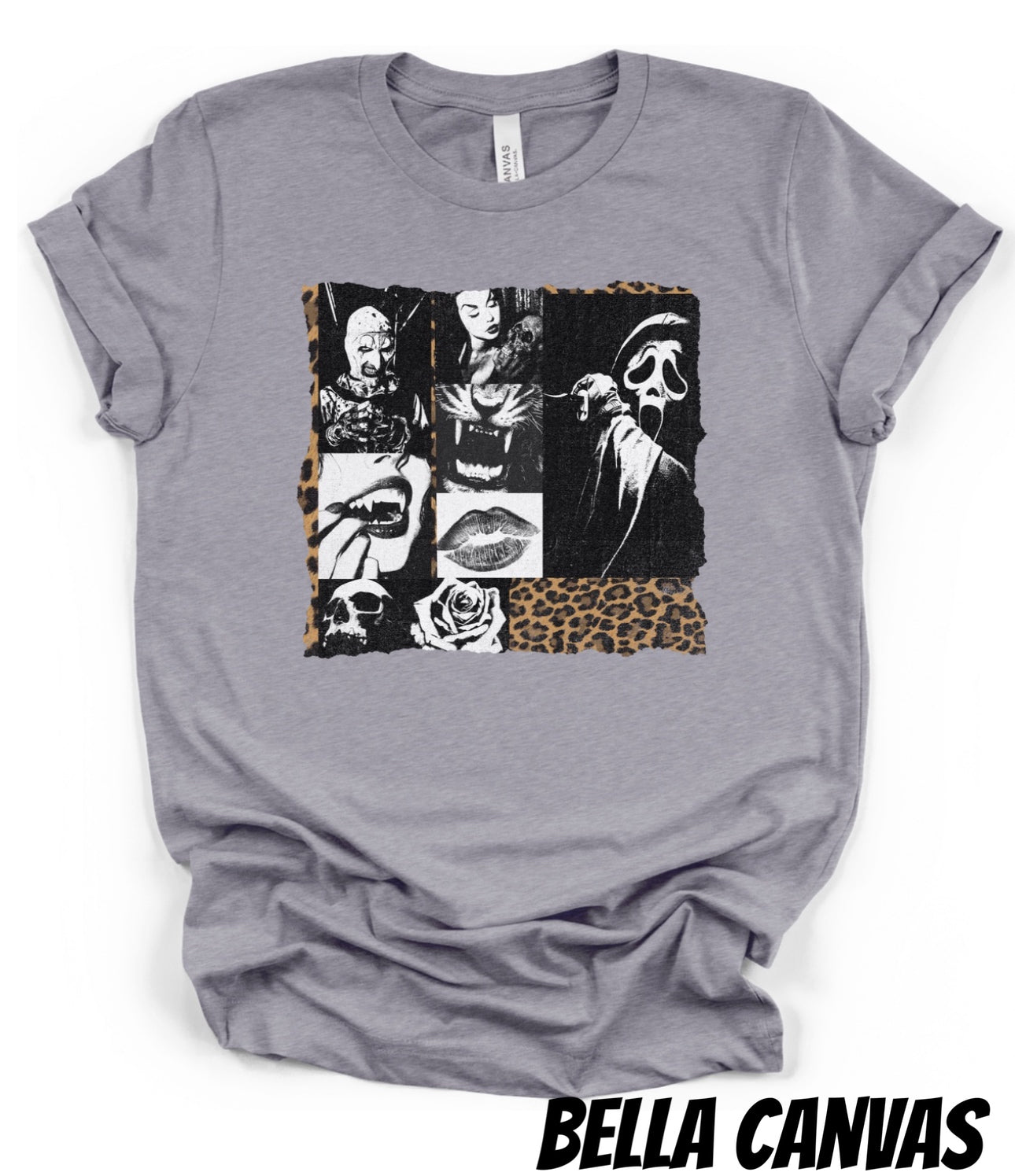 Terrifying Collage Adult Tee