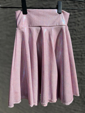 RTS Carnation Metallic Twirl Skirt