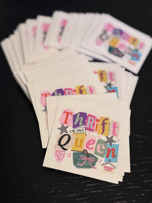 Thrift Queen Sticker