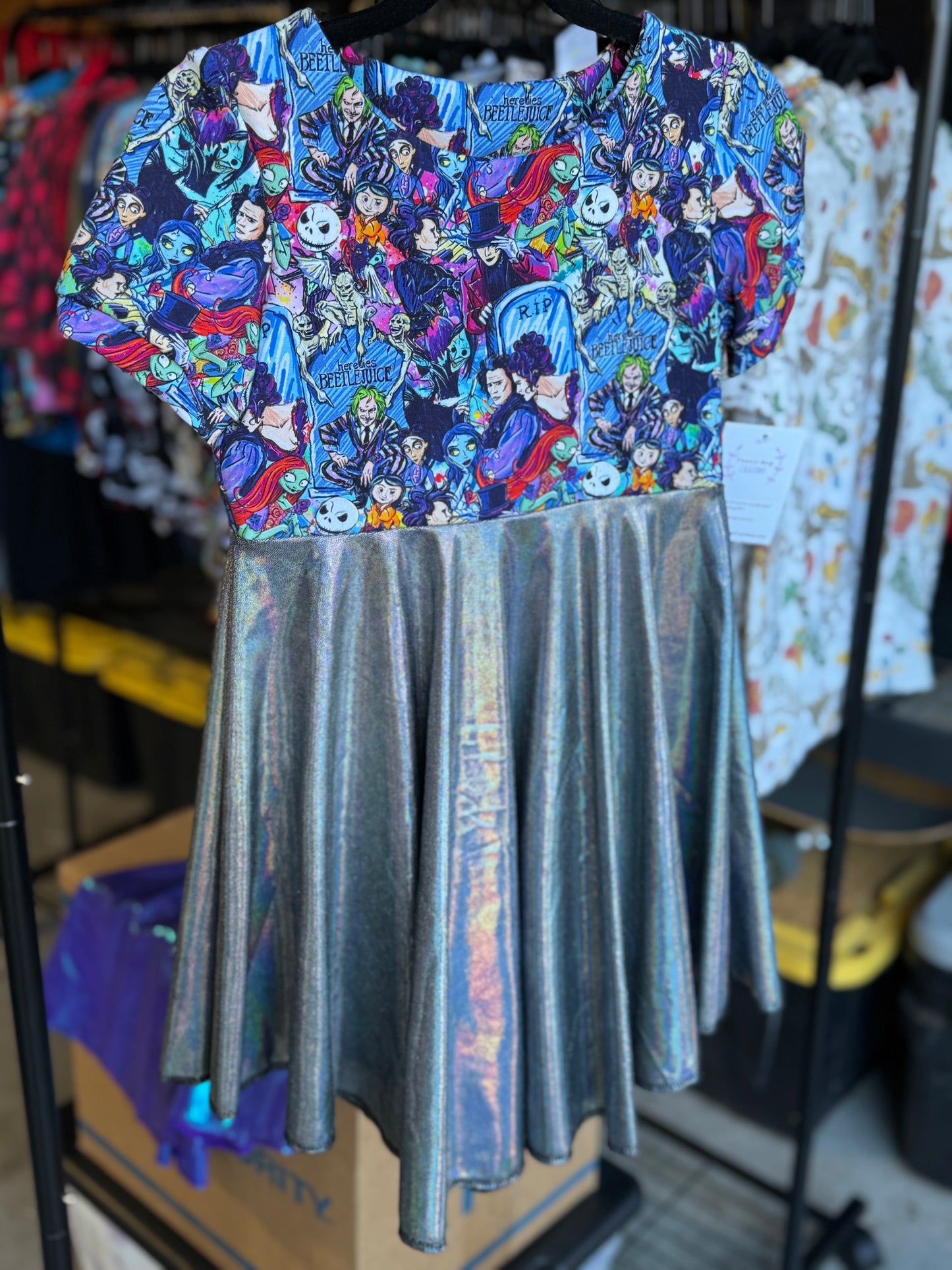 Burton Character (Silver) Twirl Dress