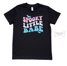 Load image into Gallery viewer, RTS Spooky Little Babe Kid Tee
