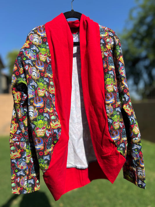 RTS Wars Cardigan 6-9Y