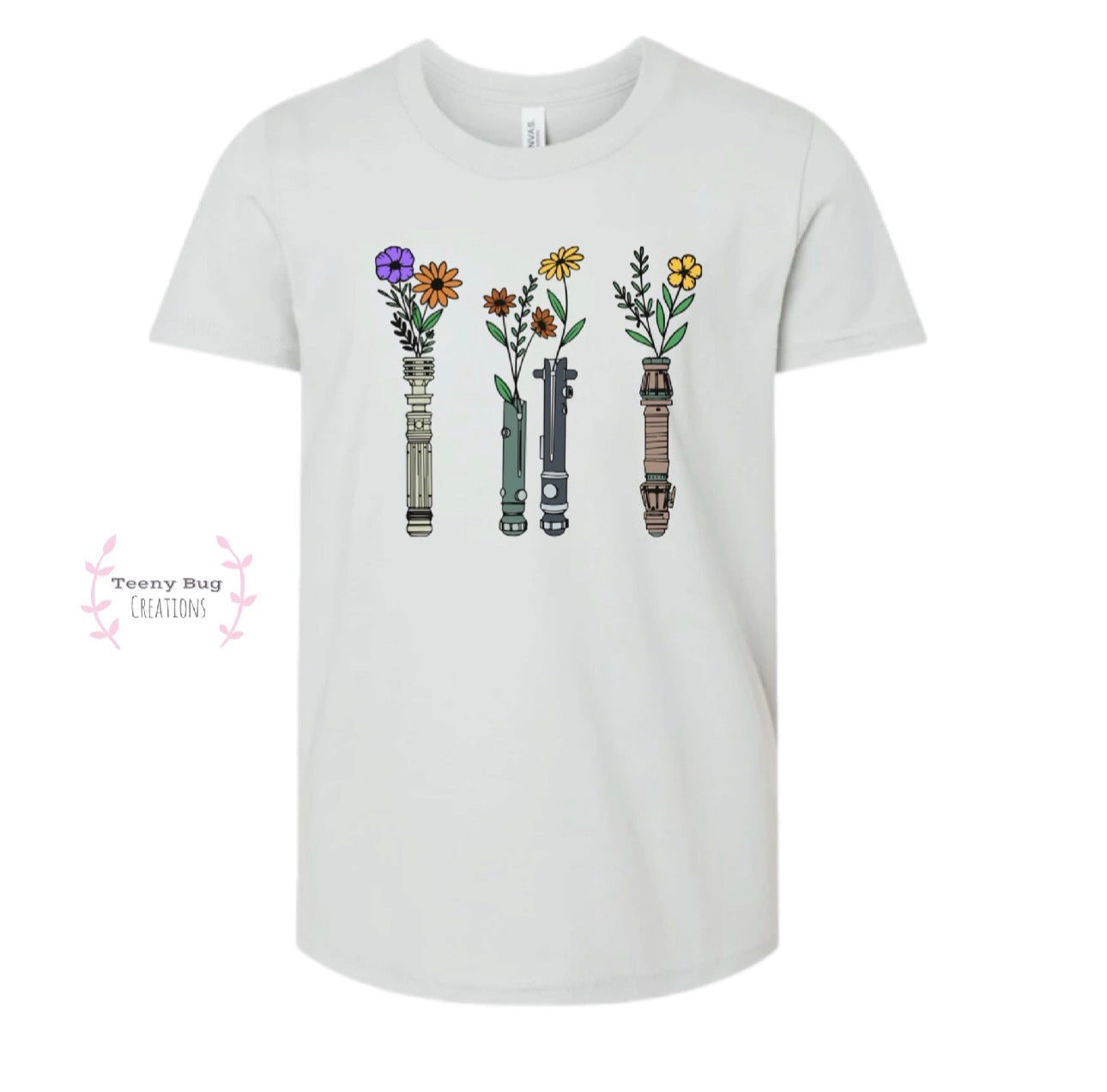 RTS Floral Sabers Adult Tee