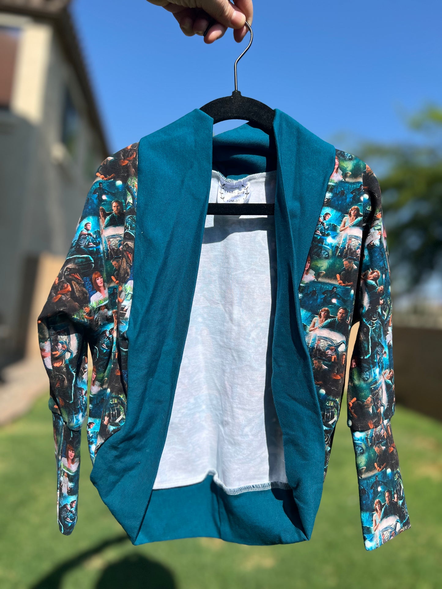 RTS Dinosaur Cardigan 12M-3T