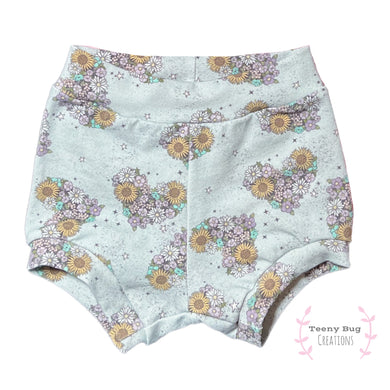 Mama’s Girl Floral Heart Bummies
