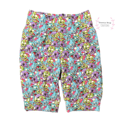 RTS Zombie Knee Length Shorties