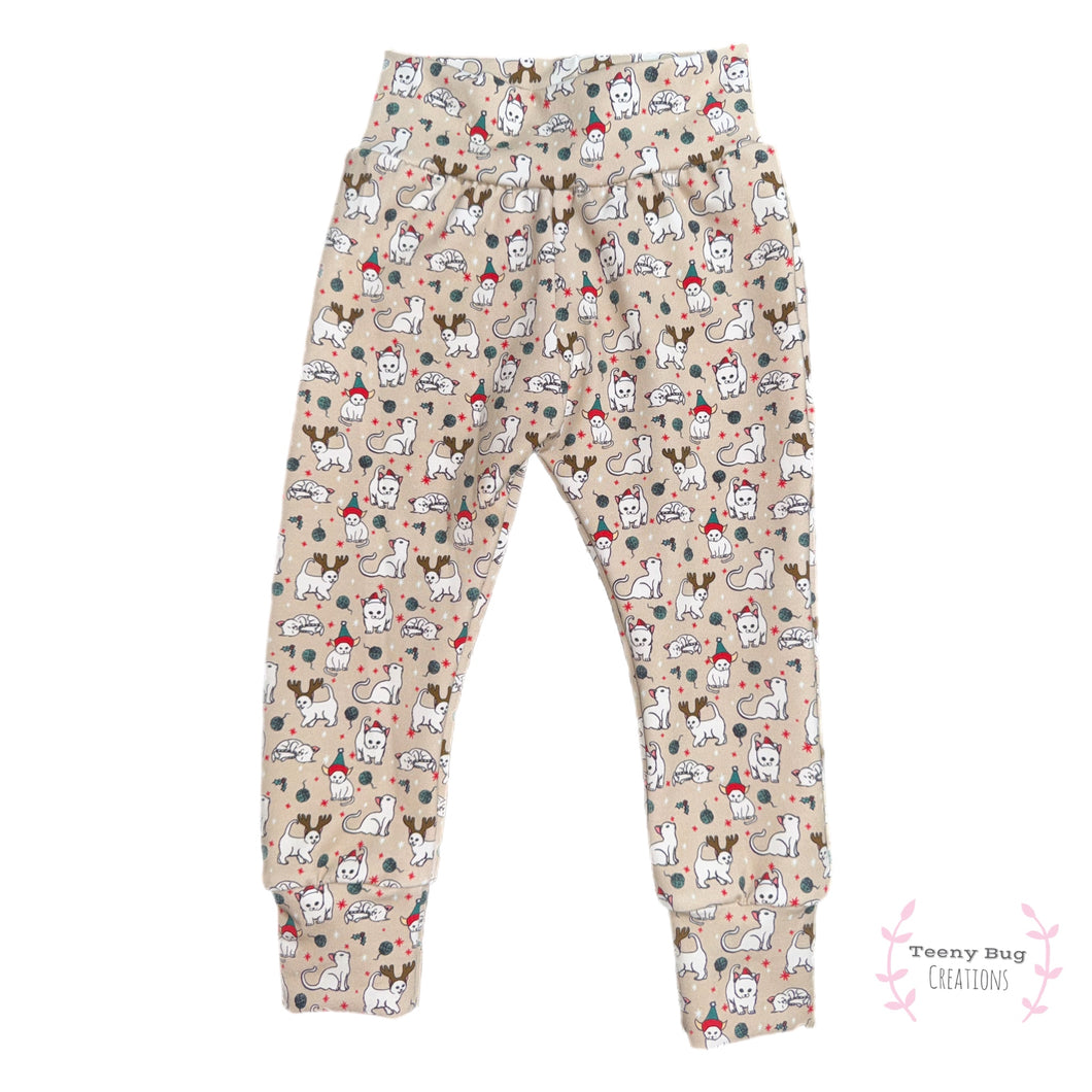 * Christmas Cat Joggers